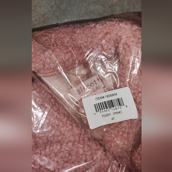 New! Biscotti Collezioni Kids' Girls Toddler Assorted Coats Pink Color Size 5T - Picture 9 of 9